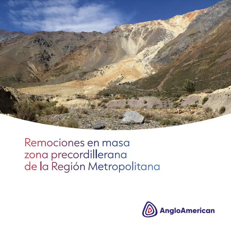 Remociones en masa en la zona precordillerana de la Región Metropolitana